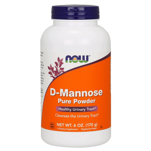 Now Foods D-Mannose Powder, 6 Ounces (Pack of 2)