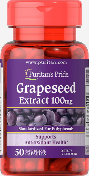 Puritan's Pride Grapeseed Extract 100 mg