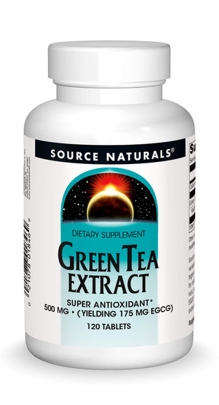 Source s Green Tea Extract 500 mg Super Antioxidant - 120 Tablets