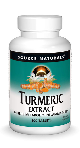 Source s Turmeric Extract - Supports Healthy Inflammatory Response - 100 Tablets