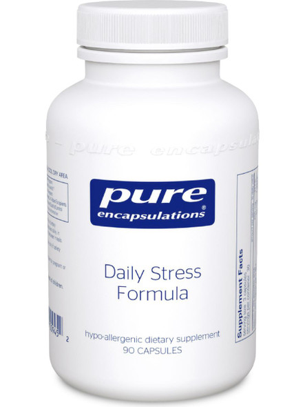 Pure Encapsulations, Daily Stress Formula, 90 caps