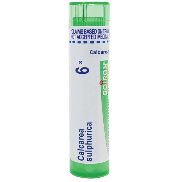 Boiron Calcarea Sulphurica 6X for Pustular Acne - 80 Pellets