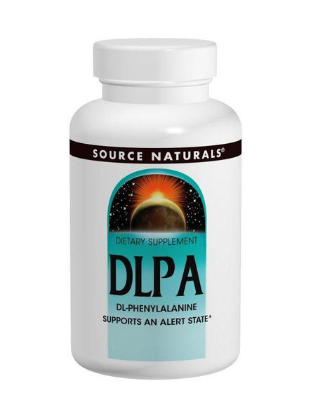 Source Naturals, DL Phenylalanine, 375mg, 120 ct