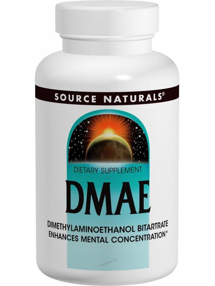 Source Naturals, DMAE, 351mg, 200 tabs