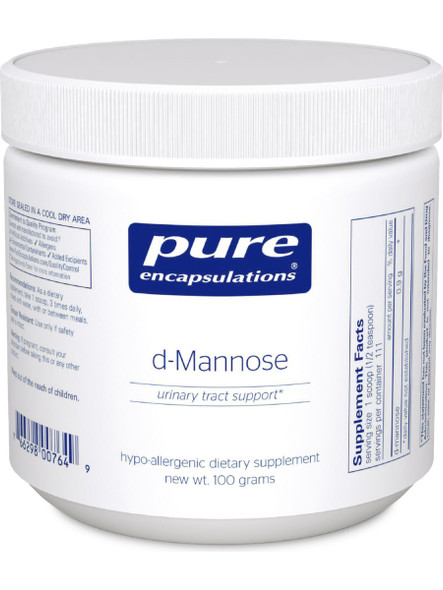 Pure Encapsulations, d Mannose Powder, 100 gms