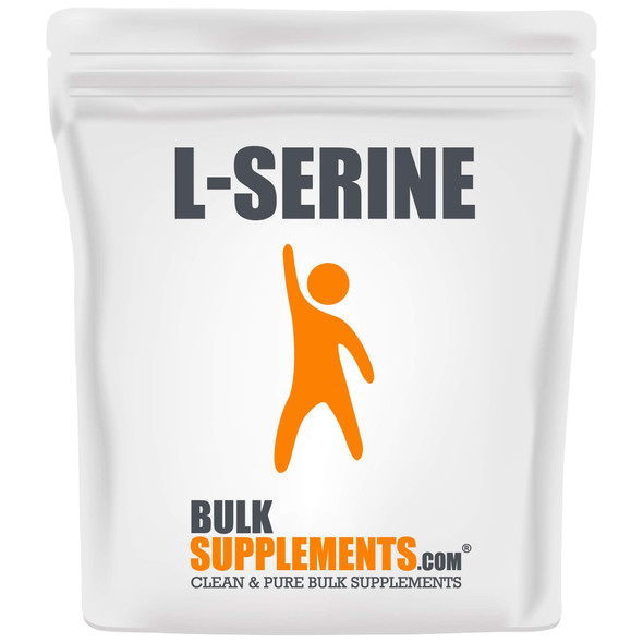 BulkSupplements L-Serine Powder - Brain Supplement - Sleep Powder - Mental Focus - Amino Acid Nutritional Supplements (1 Kilogram)