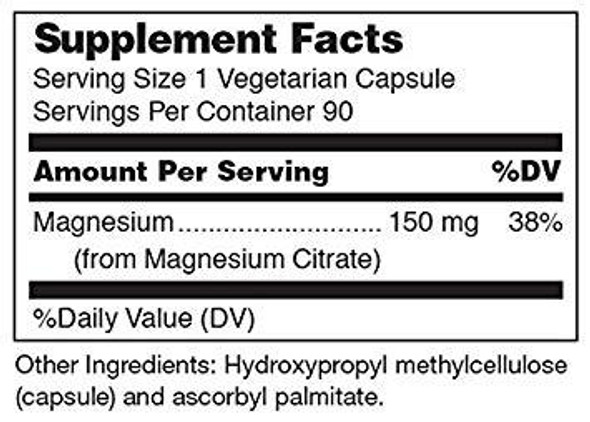 Douglas Labs, Magnesium Citrate, 90 vegcaps