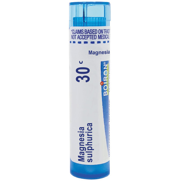 Boiron Magnesia Sulphurica 30C for Irritability or Itchy Skin Rash - 80 Pellets