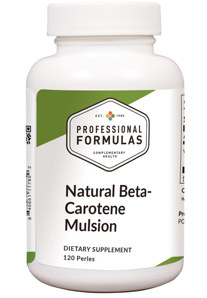 Professional Formulas Natural Beta Carotene