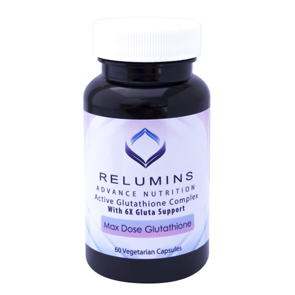 3 Bottles of Relumins Advance White Active Glutathione Complex -Oral Lightening Formula Capsules with 6X Boosters