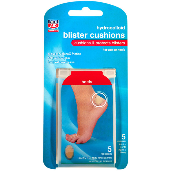 Rite Aid Hydrocolloid Blister Cushions - 5 pk