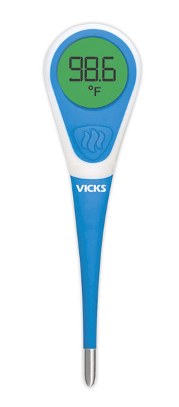 Vicks ComfortFlex Digital Thermometer  Accurate, Color Coded Readings in 8 Seconds - Digital Thermometer for Oral, Rectal or Under Arm Use