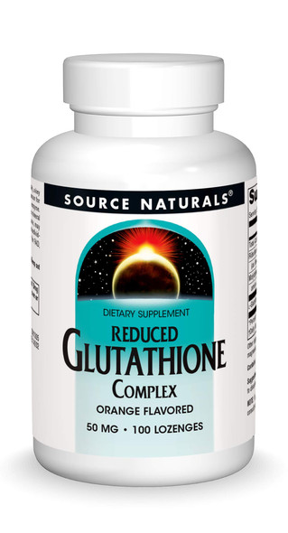 Source s Reduced Glutathione Complex 50 mg Orange Flavored - 100 Lozenges