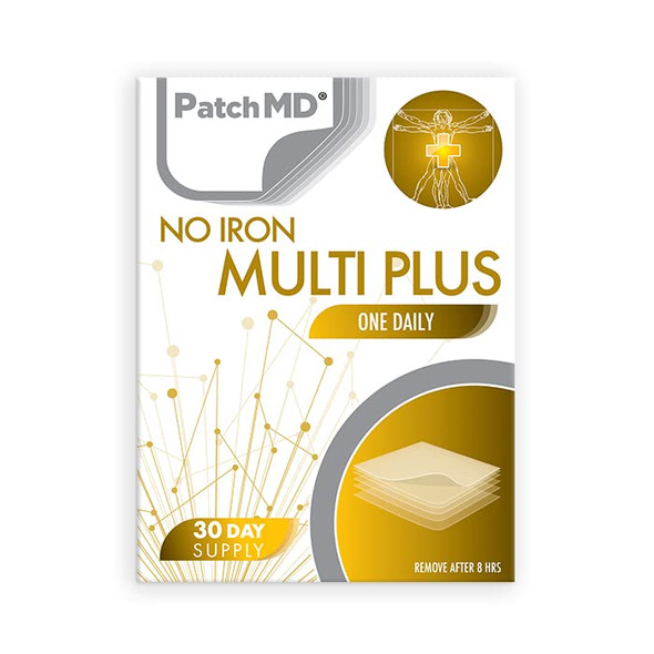 PatchMD - No Iron Multi Plus Topical Patch, 30-Day Supply