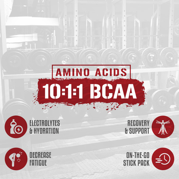 5% Nutrition Rich Piana AllDayYouMay BCAA Powder, 9g Amino s | E Intra & Post Workout for Muscle Recovery, Hydration, Endurance, Joint & Liver Support (Italian Lemon Ice)