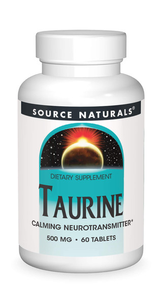 Source s Inc. Taurine 500 mg 60 Tabs