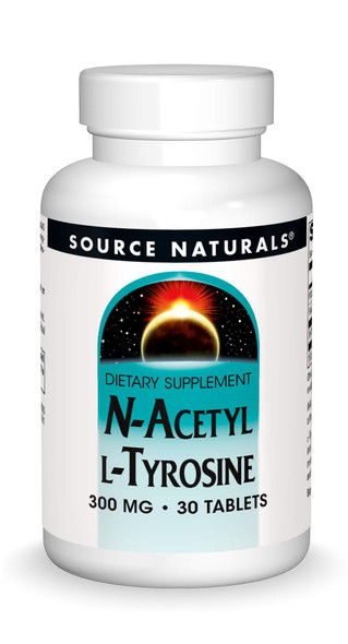 Source s N-Acetyl L-Tyrosine Dietary Supplement - 30 Tablets