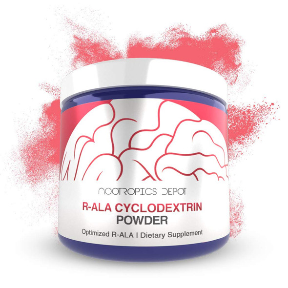 R-ALA Cyclodextrin Complex Powder | Optimized R-Alpha Lipoic  | 30 Grams