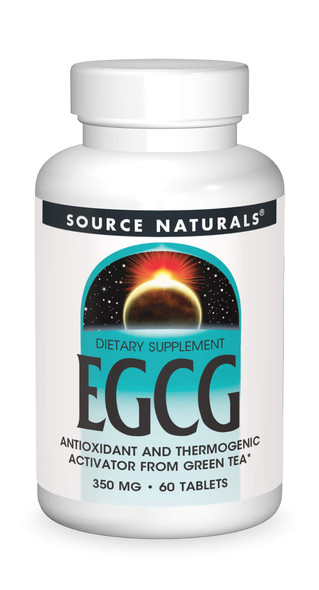 Source s EGCG from Green Tea 350mg, 60 Tablets