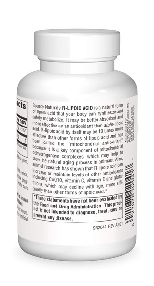 Source s R-Lipoic  100mg, 120 Tablets