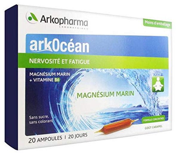 Arkopharma ArkOcean Nervousness and Tiredness Marine Magnesium 20 Phials