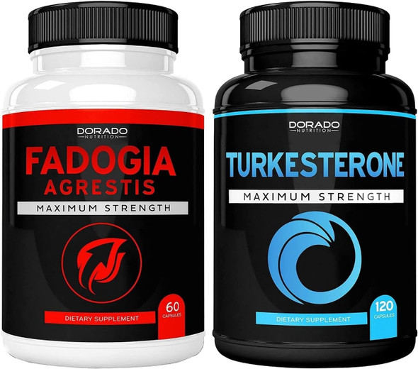 Fadogia Agrestis Extract 1000mg and Turkesterone 500mg