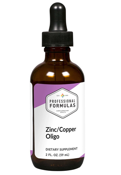 Professional Formulas ZNCU-Zinc/Copper (Oligo Element)