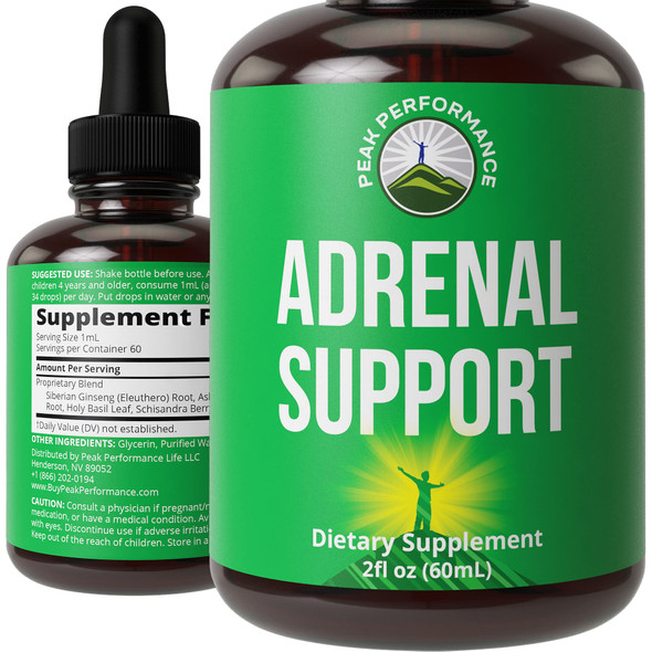 Adrenal Support Supplements To Restore Energy From Adrenal Fatigue. Adrenal Liquid Drops Complex For Women And Men. Supports Healthy Cortisol Management. Adrenal Tonic Supplement. Adaptogens
