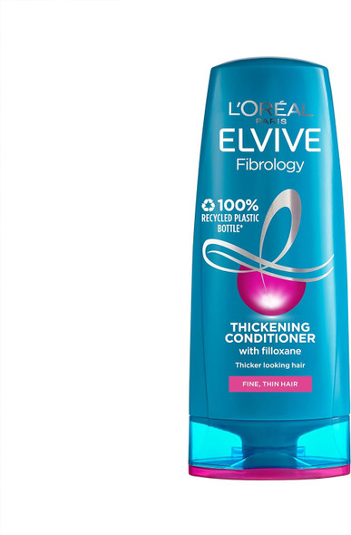 L'Oreal Elvive Fibrology Thickening Conditioner For Thin Hair 400Ml Pack Of 6