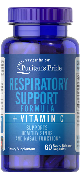 Puritans Pride Respiratory Support Formula Plus Vitamin C