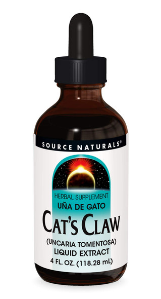 Source s Cat's Claw Liquid Extract, UNA de Gato - for Immune System Support - 4 Fluid oz
