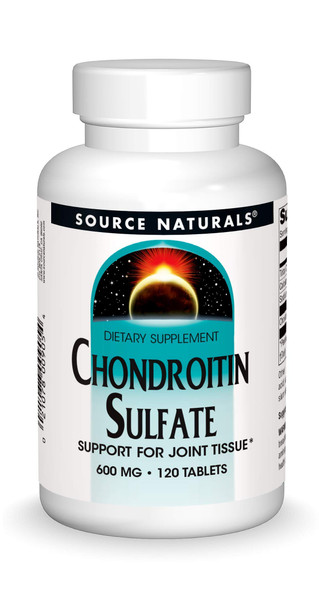 SOURCE S Chondroitin Sulfate 600 Mg Tablet, 120 Count
