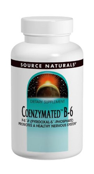Source s Coenzymated B-6 100mg, 60 Tablets (Pack of 2)