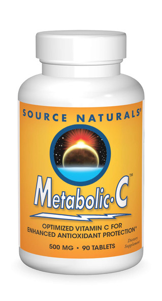 Source s Metabolic C 500 mg Vitamin C - 90 Tablets