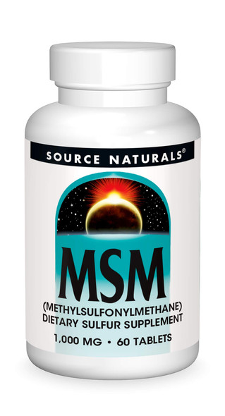 Source s Msm (methylsulfonylmethane) 750 Mg