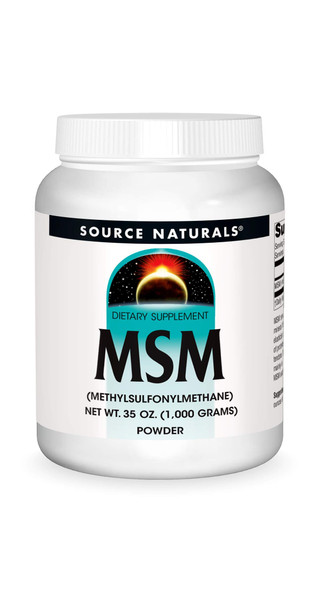 Source s MSM (Methylsulfonylmethane), Powder 35 Ounce