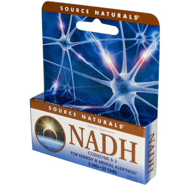 Source s NADH  B3 - Energy & Mental Alertness - 5 MG (30 Tablets)