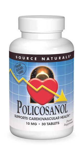 SOURCE S Policosanol 10 Mg Tablet, 30 Count