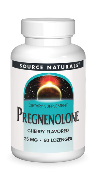Source s Pregnenolone 25mg - 60 Cherry Lozenges