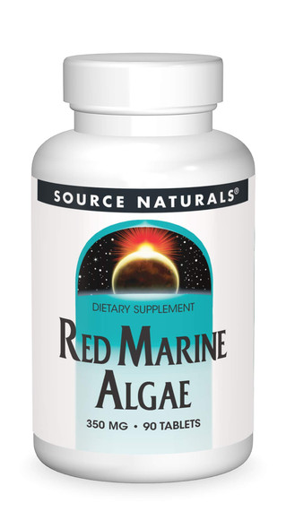 Source s Red Marine Algae 350 mg Superfood Packed with Minerals & Vitamins - 90 Tablets