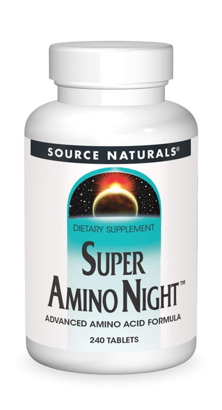 Source s Super Amino Night - Advanced Amino  Formula - 240 Tablets