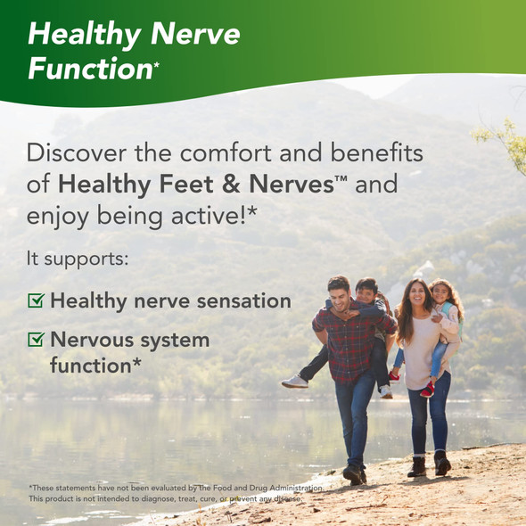 Terry ly Healthy Feet & Nerves - 120 Vegan Capsules, Pack of 2 - Nerve Function Support Supplement - Contains B Vitamins & Boswellia - Non-GMO,  - 120 Total Servings