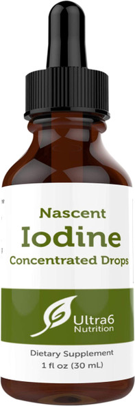 Nascent Iodine Drops for Thyroid Support. A Complete Nascent Iodine Supplement