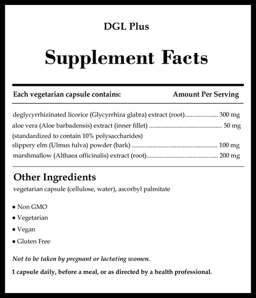 Pure Encapsulations DGL Plus, Deglycyrrhizinated Licorice Supplement to  Support Gastrointestinal Health