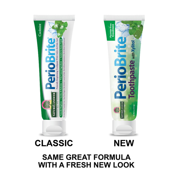 Natures Answer Periobrite Toothpaste 4 Ounce Pack of 2