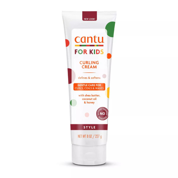 Cantu Care for Kids Curling Cream, 8 Ounce Twin Pack - Pack of 2