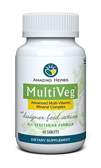 Amazing Herbs Veg Multi-Vitamin, 50 Count
