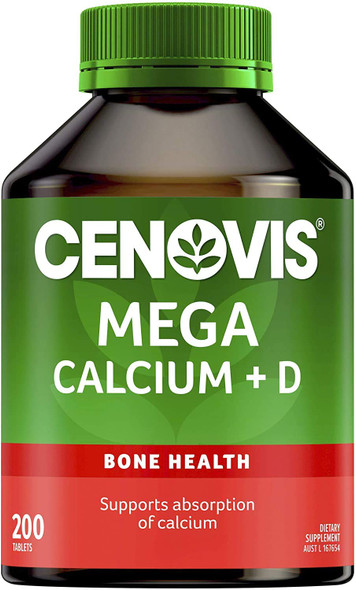 Cenovis Mega Calcium +D 200 Tablets Value Pack