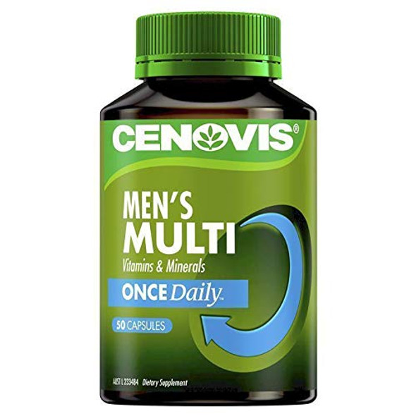 Cenovis Men'S Multi - Once-Daily Multivitamin - 50 Capsules
