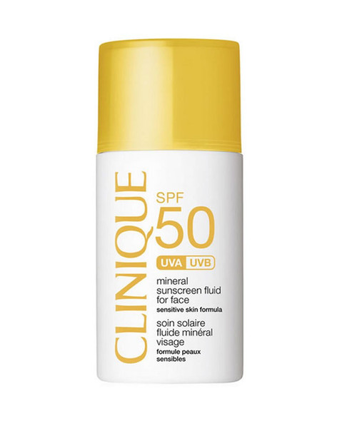 Clinique Spf 50 Mineral Sunscreen Fluid for Face, 1 Ounce